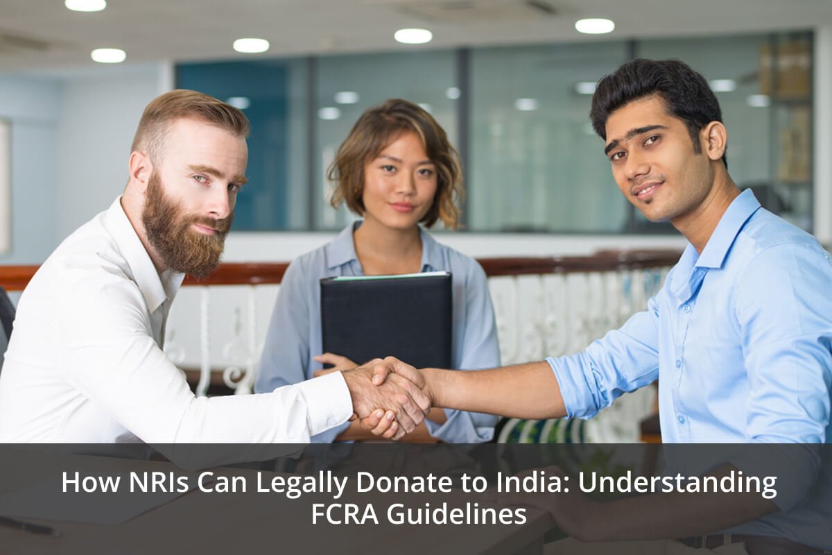NRI donation guidelines under FCRA